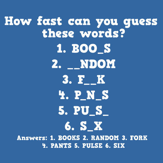 Guess These Words